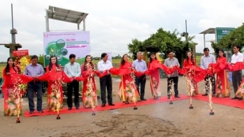 Đồng Tháp: Khánh thành Dự án cánh đồng sản xuất lúa tiên tiến ở Mỹ Đông