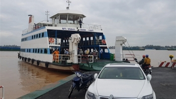 Đồng Tháp: Chính thức đưa vào hoạt động bến phà Mương Lớn