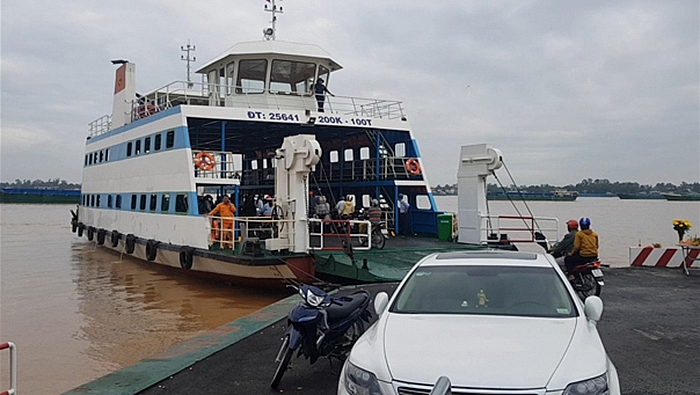 Bến phà Mương Lớn chính thức đi vào hoạt động