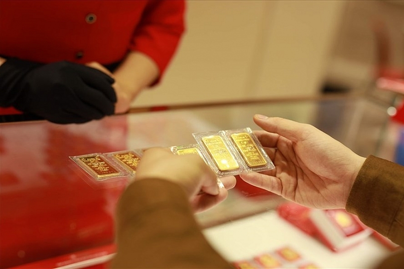 Giá vàng hôm nay 2/11 tăng lên 1.886 USD/ounce ở phiên chiều