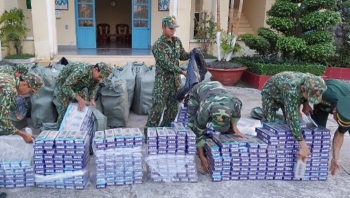 Kiên Giang: Bắt giữ hơn 21 nghìn gói thuốc lá lậu