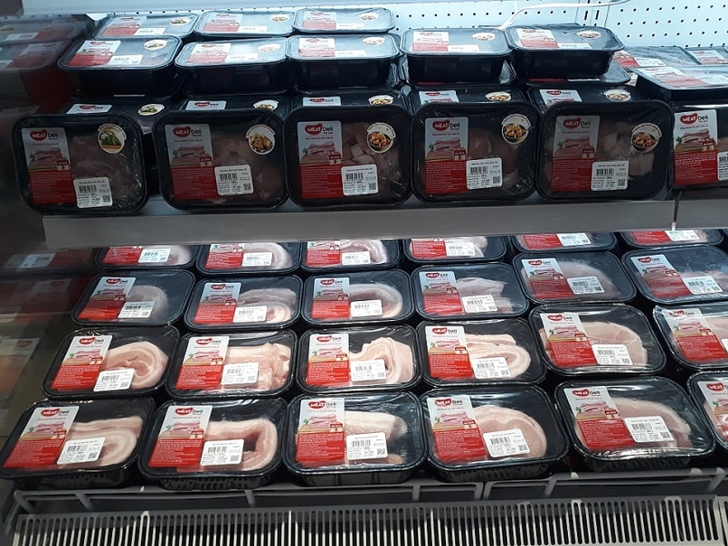 Giá thịt lợn hôm nay 16/11, giảm nhẹ tại tại Công ty Thực phẩm bán lẻ