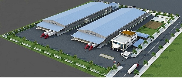 Phối cảnh dự án nhà máy cán thép Dana - Ý qui mô 500.000 tấn/năm