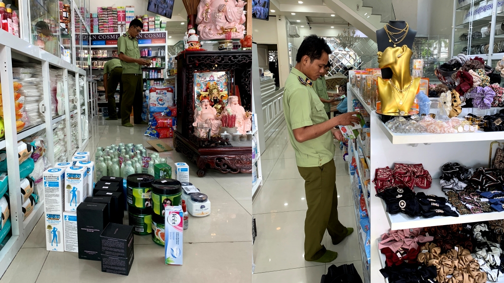 Đồng Tháp: Phát hiện mỹ phẩm nhập lậu kinh doanh qua mạng xã hội