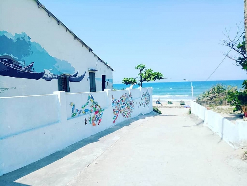 Làng bích họa Tam Thanh tỉnh Quảng Nam