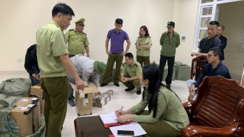 Quảng Ninh: Triệt phá vụ kinh doanh thuốc lá điện tử lớn nhất từ trước đến nay