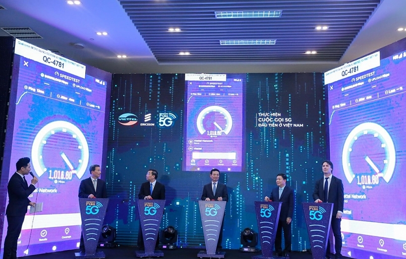 Thực hiện thành công cuộc gọi 5G đầu tiên tại Việt Nam