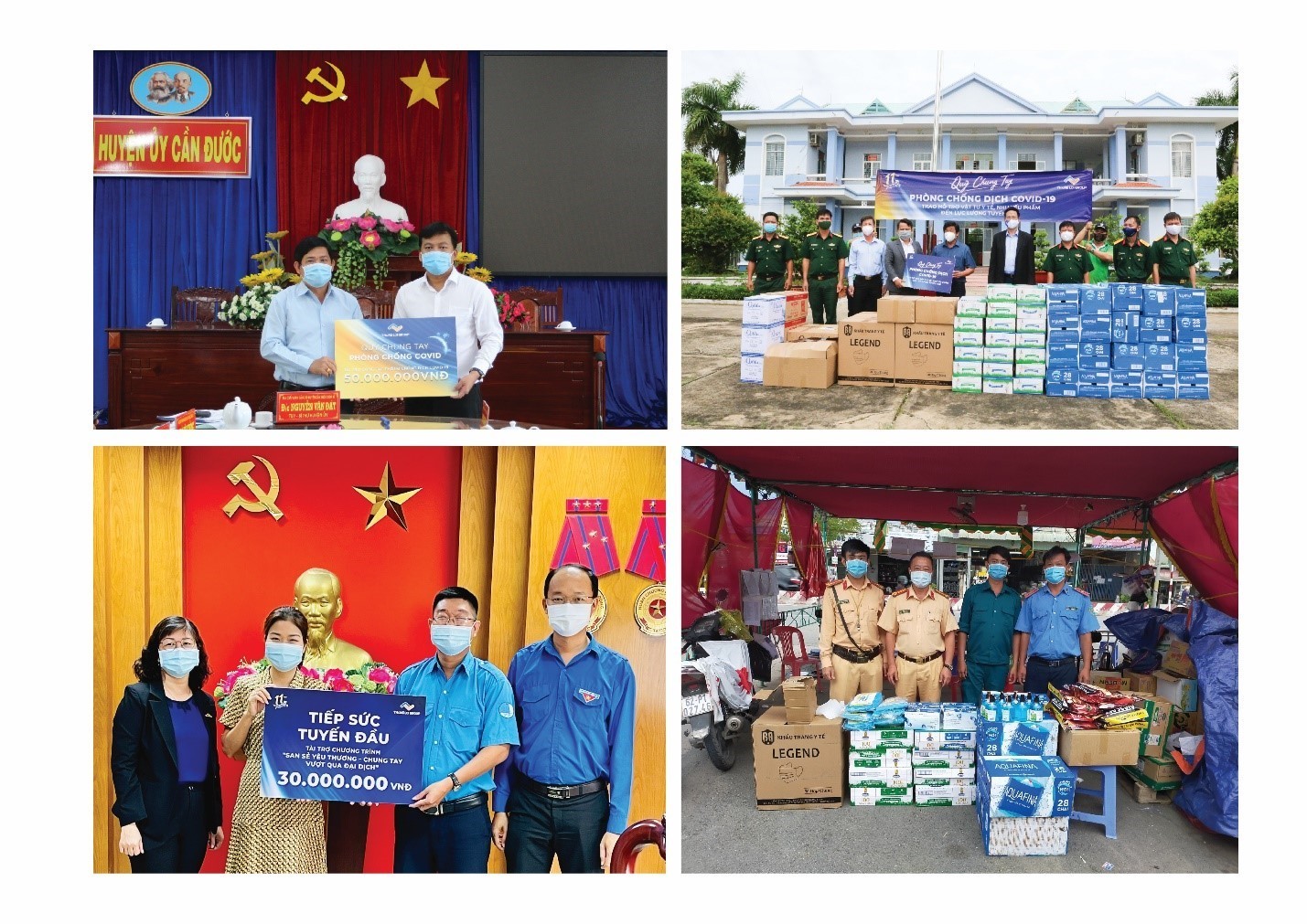 Tập đoàn Thắng Lợi nỗ lực đồng hành cùng cộng đồng thông qua các hoạt động hỗ trợ trong đại dịch Covid-19, triển khai các chương trình từ thiện…