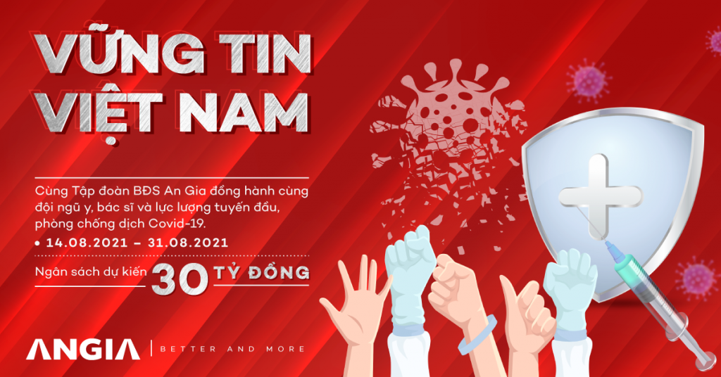 ập đoàn An Gia dự kiến đóng góp 30 tỷ đồng vào chương trình “Vững tin Việt Nam”