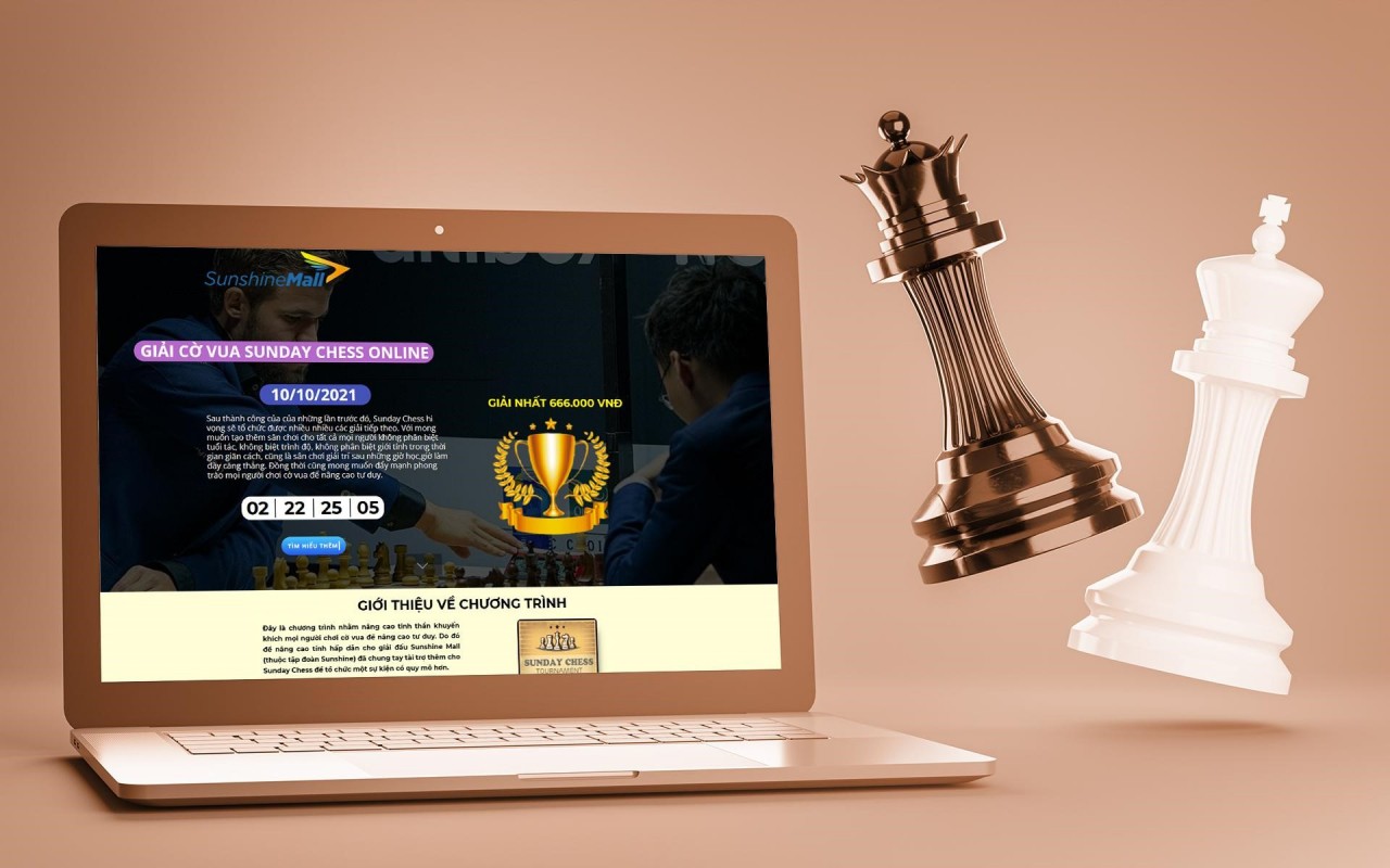 Sunshine Mall đồng hành cùng Sunday Chess Online - sân chơi hấp dẫn kết nối các kỳ thủ