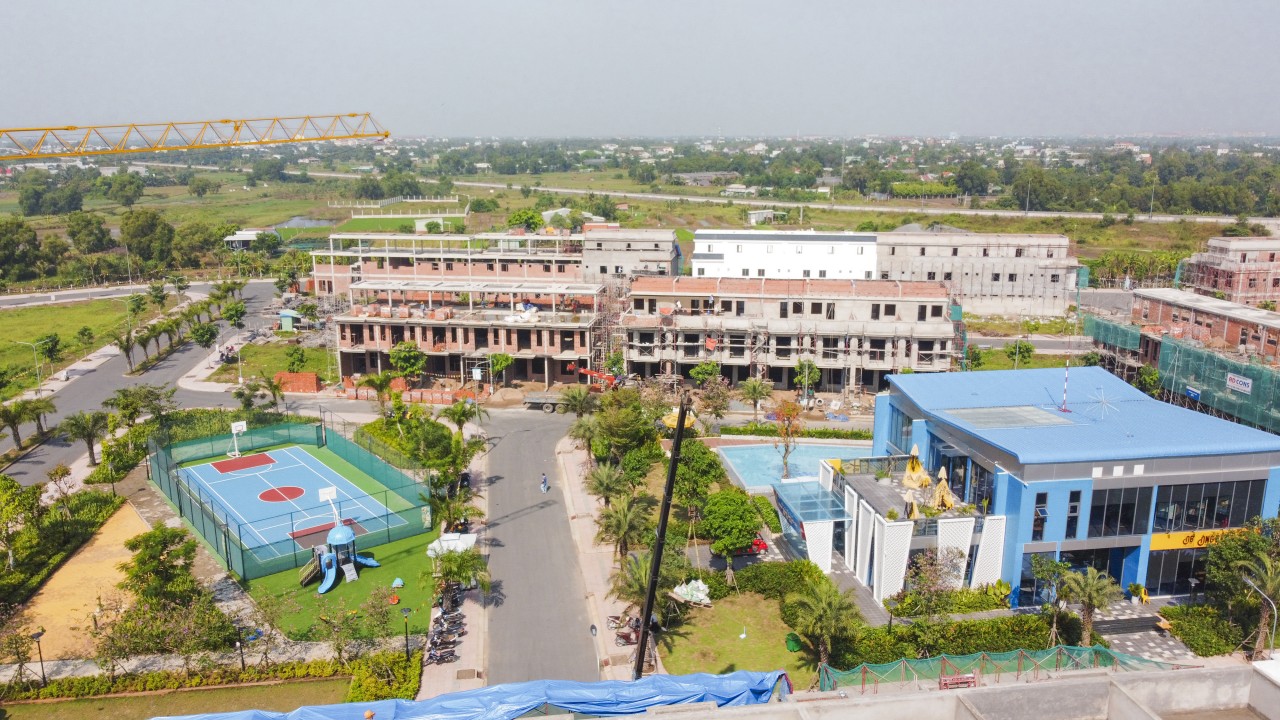 The Sol City dành đến 43.000m2 để phát triển các mảng xanh