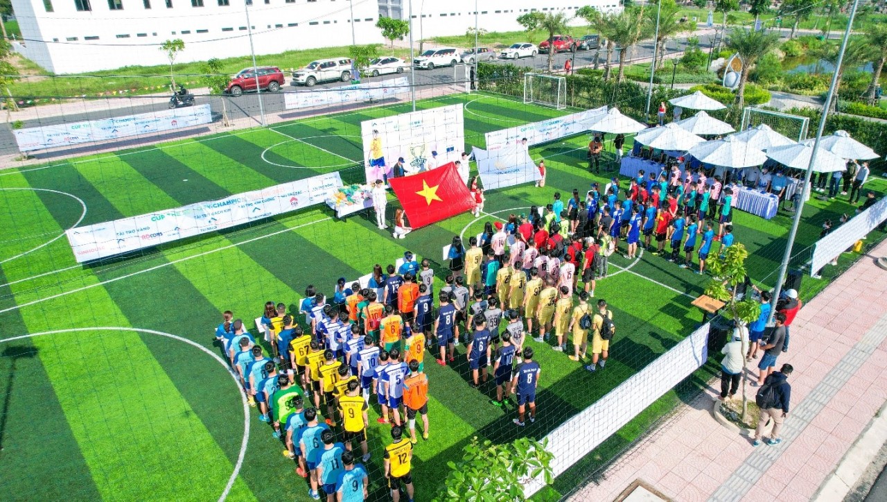 Sân bóng The Sol City – nơi diễn ra giải bóng đá The Sol City Champions League.