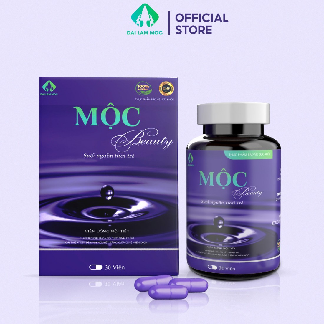 Cảnh báo về nội dung quảng cáo sản phẩm Thực phẩm bảo vệ sức khỏe Viên uống tố nữ mộc Beauty