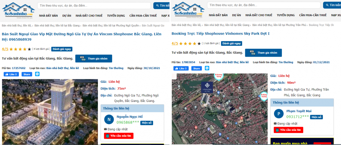 Dự án của Vinhomes
