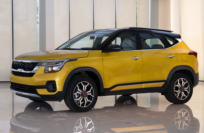 Kia Seltos xuất xưởng với gi&aacute; 599 triệu đồng ảnh 3
