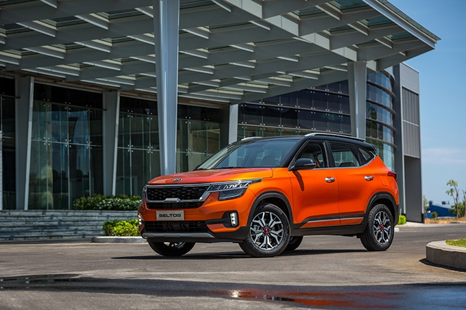 Seltos là mẫu xe dẫn đầu doanh số của Kia trong tháng 2/2021.