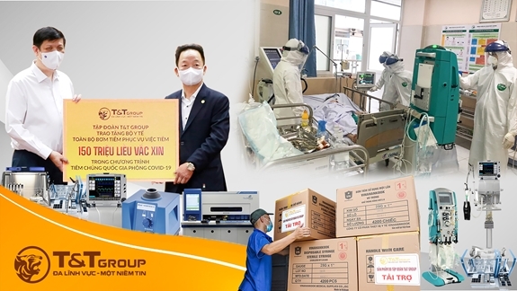 T T Group tài trợ 20 tỷ đồng mua trang thiết bị y tế giúp phòng, chống dịch