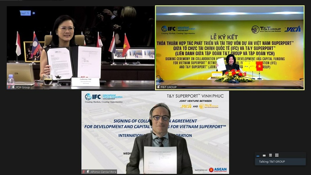 IFC hỗ trợ phát triển \'siêu cảng\' ICD Vĩnh Phúc của T&amp;T Group và YCH - ảnh 1