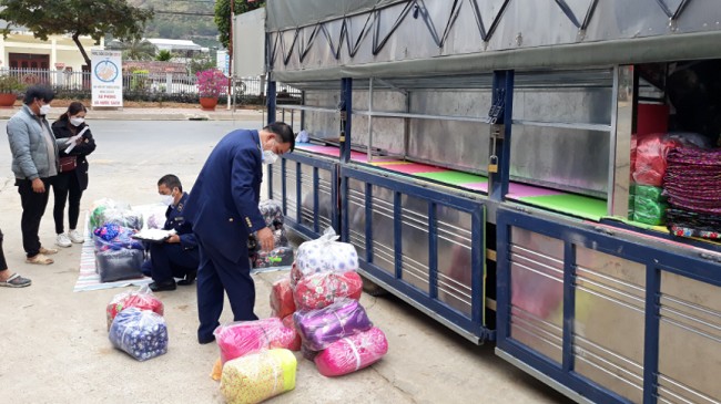 Sơn La: Xử lý phương tiện vận chuyển hàng hoá không rõ nguồn gốc