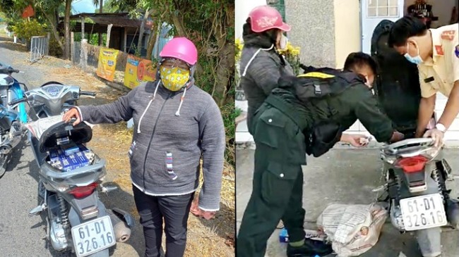 An Giang: Liên tiếp bắt 2 đối tượng vận chuyển thuốc lá lậu bằng xe mô tô