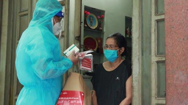 F0 nhận hỗ trợ tiền ăn tại nơi thường trú hay tạm trú?