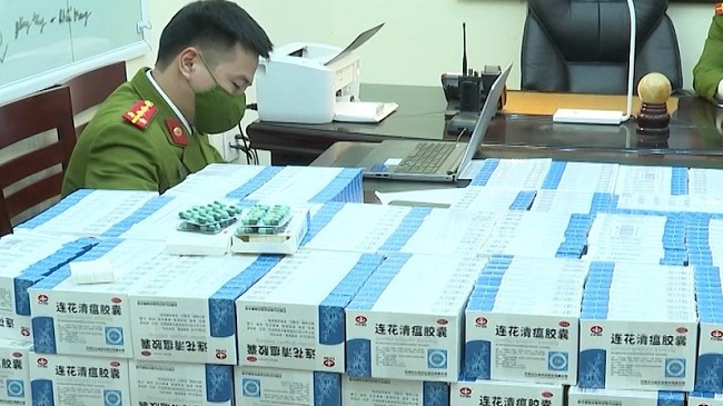 Hải Phòng: Thu giữ số lượng lớn thuốc điều trị COVID-19 không rõ nguồn gốc