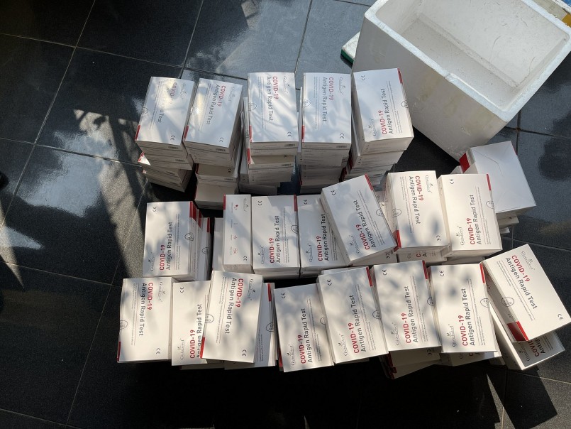 Số kit test nghi nhập lậu bị lực lượng chức năng tỉnh Quảng Ninh phát hiện và thu giữ