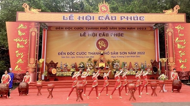 Lễ hội cầu phúc Đền Độc Cước năm 2022