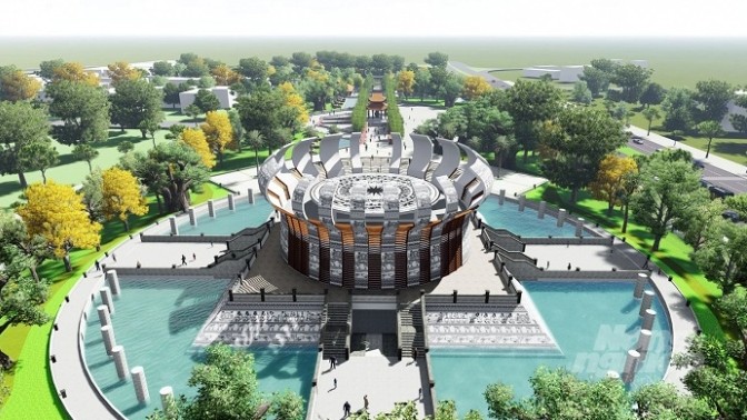 Sắp khánh thành công trình Đền thờ Vua Hùng tại Cần Thơ