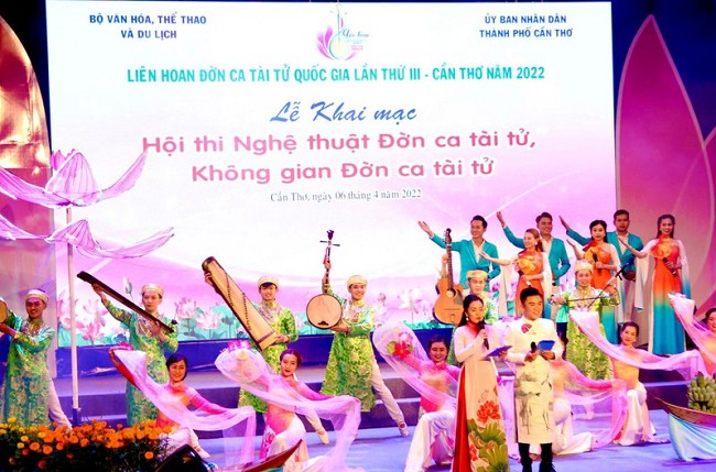 Khai mạc Hội thi Nghệ thuật Đờn ca tài tử, không gian Đờn ca tài tử