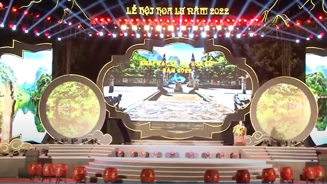 Ninh Bình khai mạc Lễ hội Hoa Lư 2022