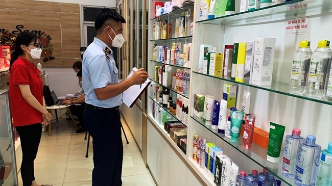 Vĩnh Phúc: Phát hiện nhiều mỹ phẩm không rõ nguồn gốc