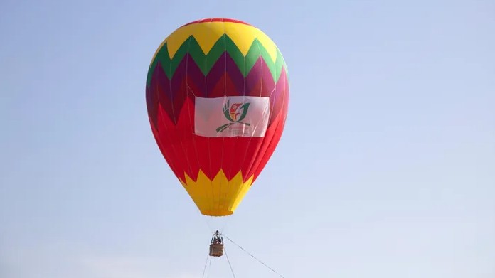 Trải nghiệm tuyệt vời khi bay khinh khí cầu ở Kon Tum