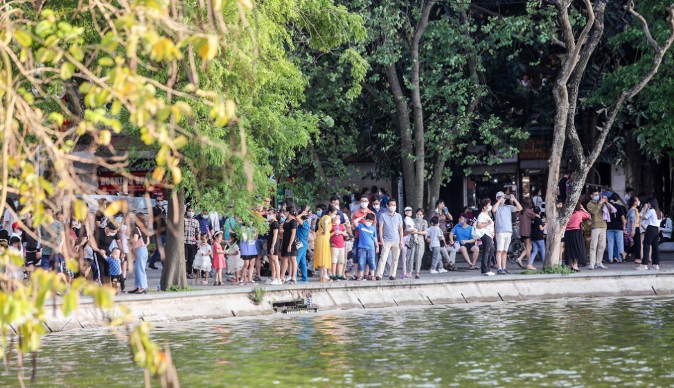 Hà Nội đón trên 550.000 lượt khách du lịch dịp nghỉ lễ 30/4-1/5