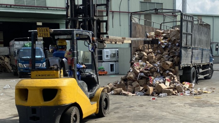 Bắc Ninh: Tiêu hủy hơn 20.000 sản phẩm giả mạo