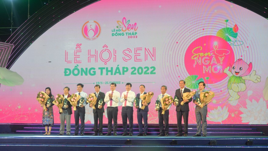 Khai mạc Lễ hội Sen Đồng Tháp lần thứ I năm 2022