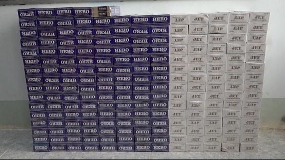 Đồng Tháp: Tạm giữ 2.000 bao thuốc lá nhập lậu