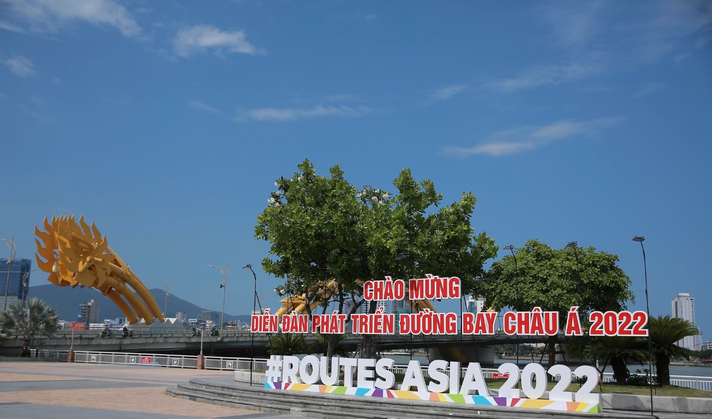 Diễn đàn Phát triển đường bay châu Á lần thứ 16 (Routes Asia 2022) diễn ra tại Đà Nẵng từ ngày 4-9/6.. Diễn đàn Phát triển đường bay châu Á lần thứ 16 (Routes Asia 2022) diễn ra tại Đà Nẵng từ ngày 4-9/6..