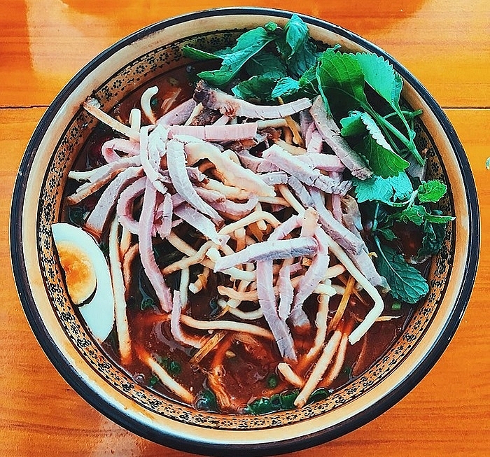 Tuy đơn giản nhưng cuốn sủi Sapa lại mang hương vị riêng của mảnh đất này. Ảnh: we25 