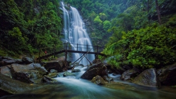 Review du lịch Yên Bái: Thác Pú Nhu – Bức tranh thủy mặc giữa núi rừng Tây Bắc