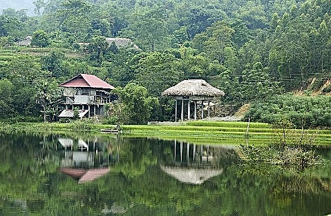 Làng văn hóa Ngòi Tu vẻ đẹp từ bản sắc văn hóa dân tộc Làng văn hóa Ngòi Tu vẻ đẹp từ bản sắc văn hóa dân tộc