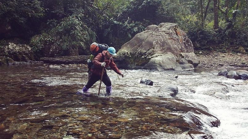 Đoạn suối nghỉ chân đầu tiên