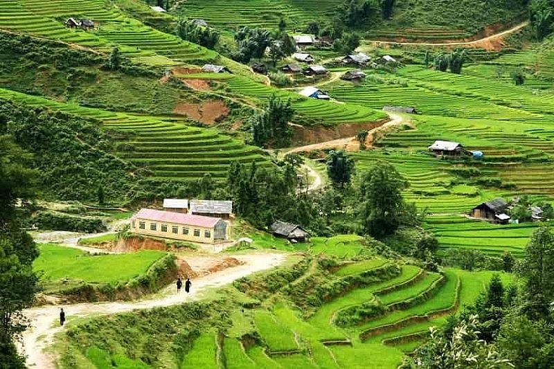 Chiêm ngưỡng bản Sín Chải thơ mộng Chiêm ngưỡng bản Sín Chải thơ mộng