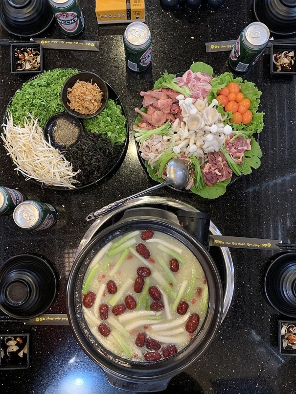 Lẩu cháo chim đặc biệt Lẩu cháo chim đặc biệt