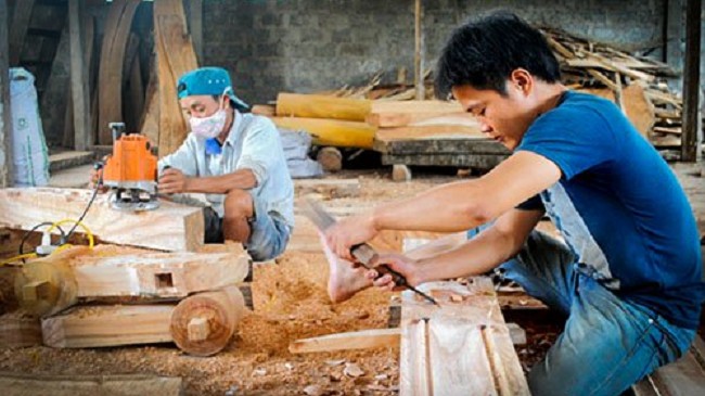 Thợ mộc có thuộc nhóm công việc được xét hỗ trợ?