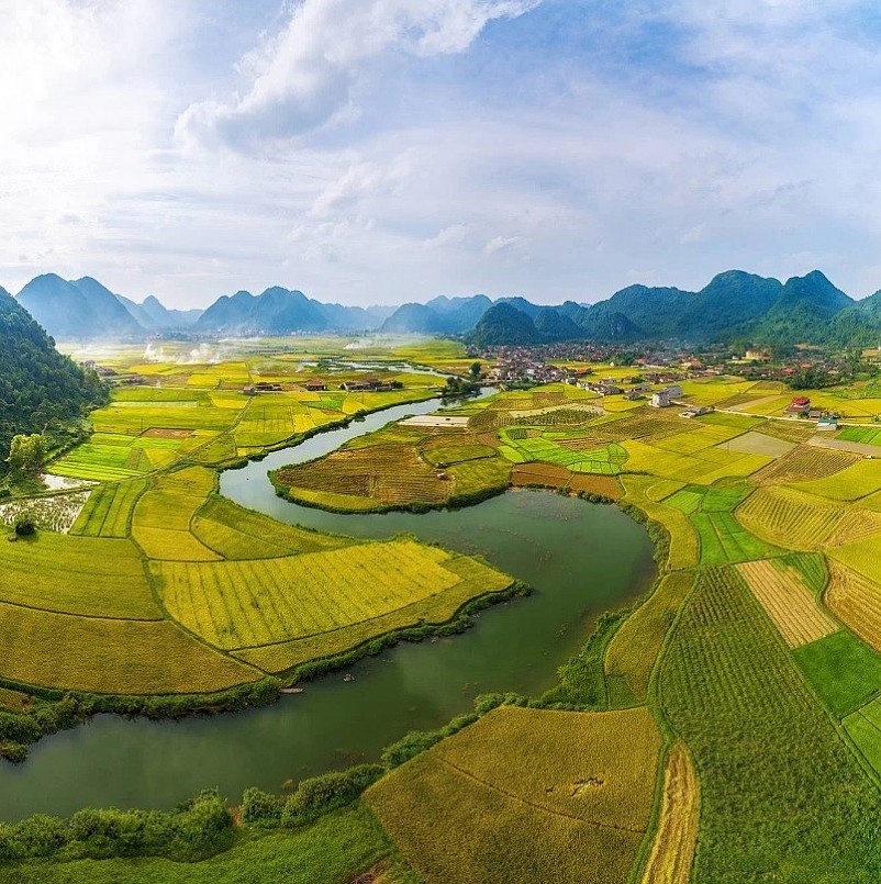 Bắc Sơn vào mùa lúa chín