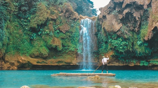 Khám phá thác Chiềng Khoa - "Tuyệt tình cốc" 7 tầng gây sốt ở Mộc Châu