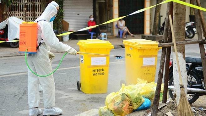 Tăng cường xử lý chất thải phát sinh do dịch bệnh COVID-19