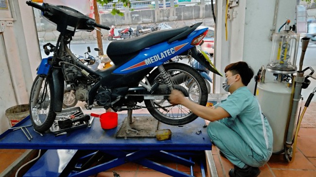 Trà Vinh có hỗ trợ cho ngành nghề sửa xe?