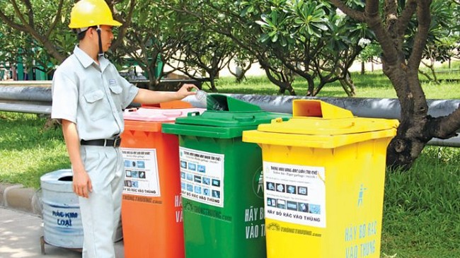 Quy định phân loại về rác thải